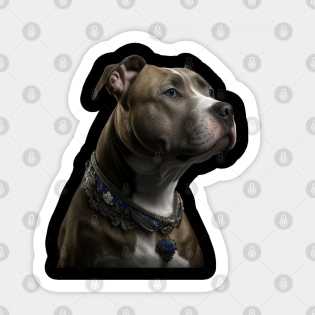 Blue Nose Pitbull Excellence: American Staffordshire Sticker by IamActiveDog